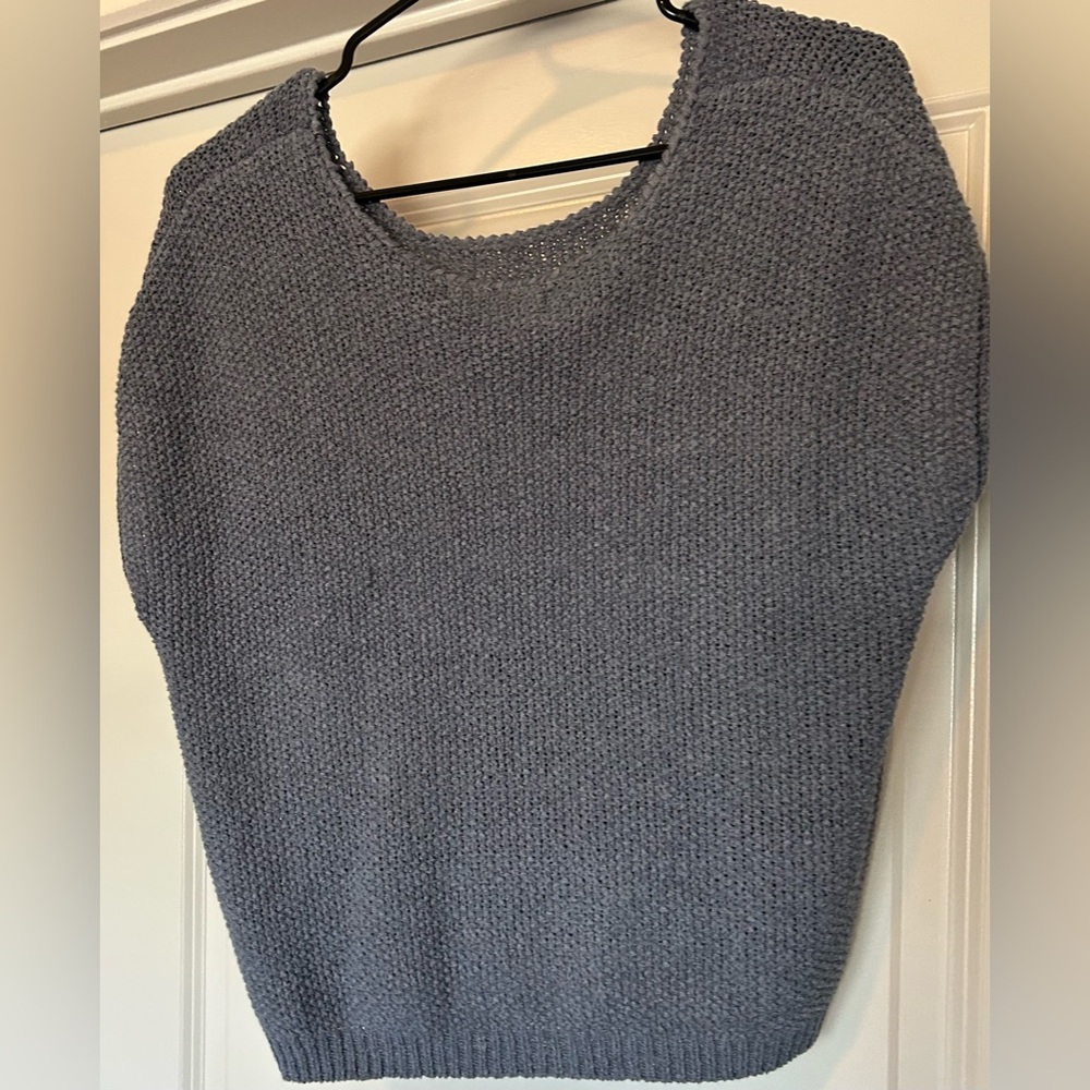 Moon & Madison Charcoal Knit Top - Picture 2 of 4